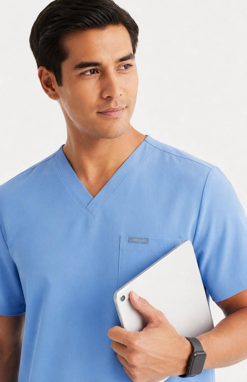 Men Eco Aware Performance Light Blue Scrubs
