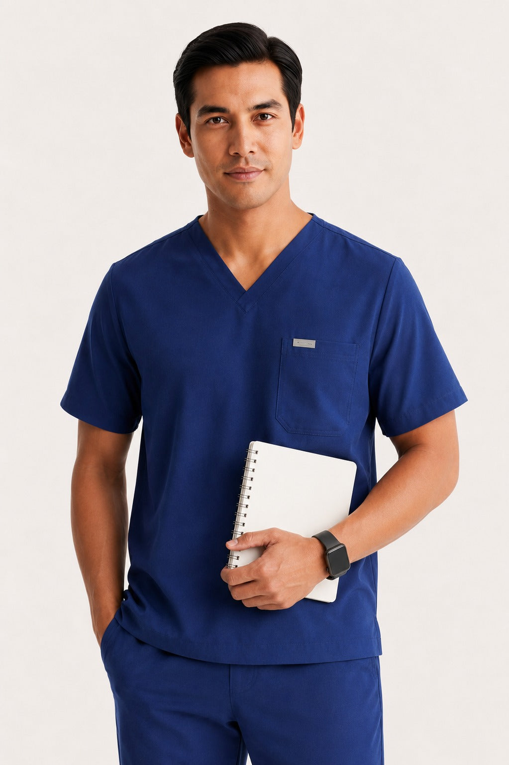 Classic Performance Navy Blue Scrubs (AirEdge Fabric)