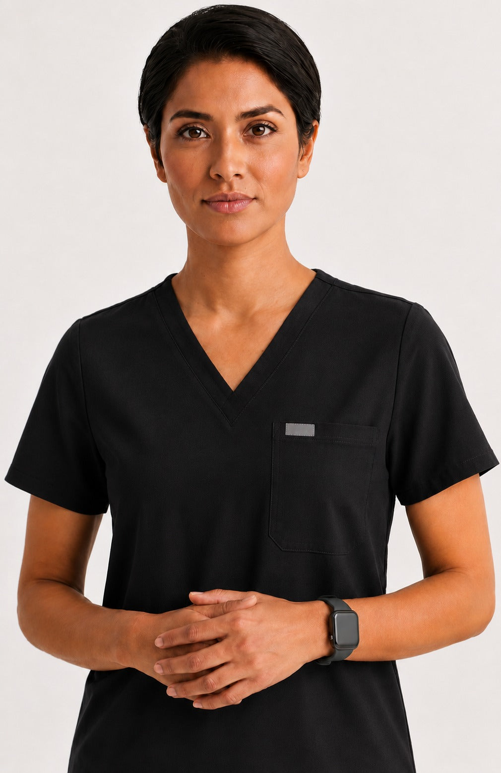 Women Eco Aware Performance Black Scrubs
