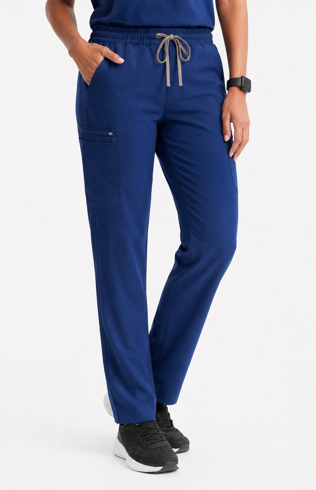 Women Eco Aware Performance Dark Blue Scrubs