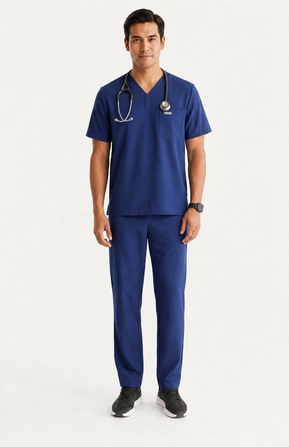 Classic Performance Navy Blue Scrubs (AirEdge Fabric)