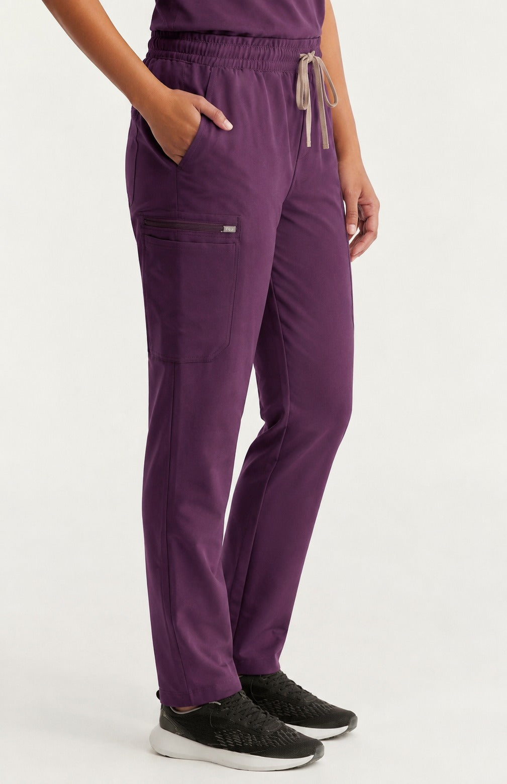 Women Eco Aware Performance Purple Scrubs