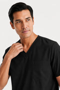 Men Eco Aware Performance Black Scrubs