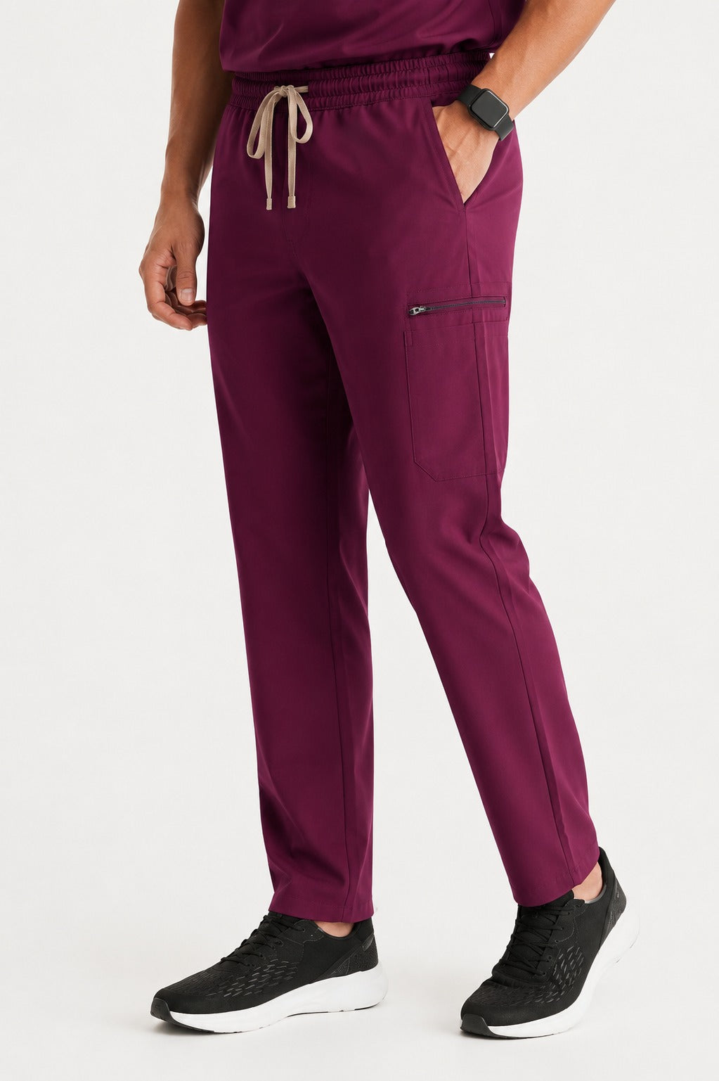 Classic Performance Burgundy Scrubs (AirEdge Fabric)