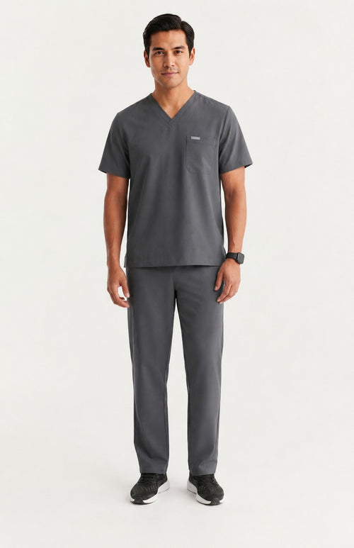 Classic Performance Slate Grey Scrubs (AirEdge Fabric)