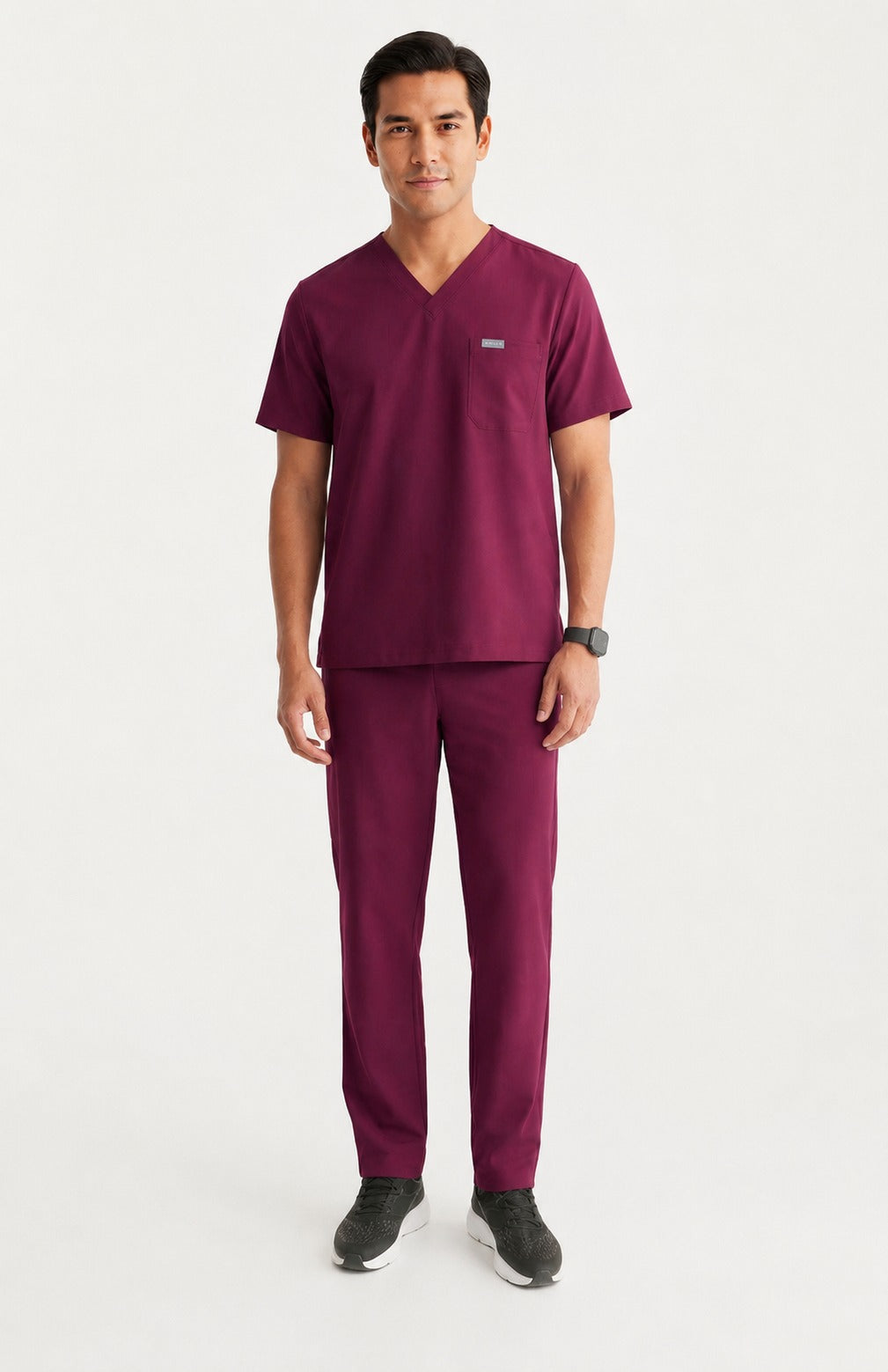 Classic Performance Burgundy Scrubs (AirEdge Fabric)